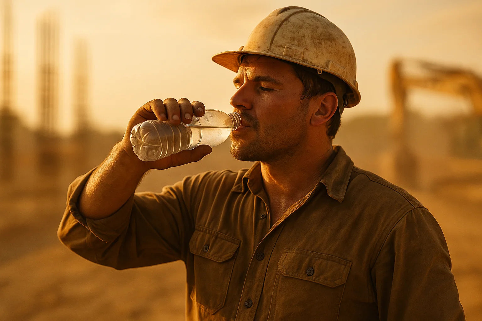 How to Stay Hydrated Working Outside in the Heat