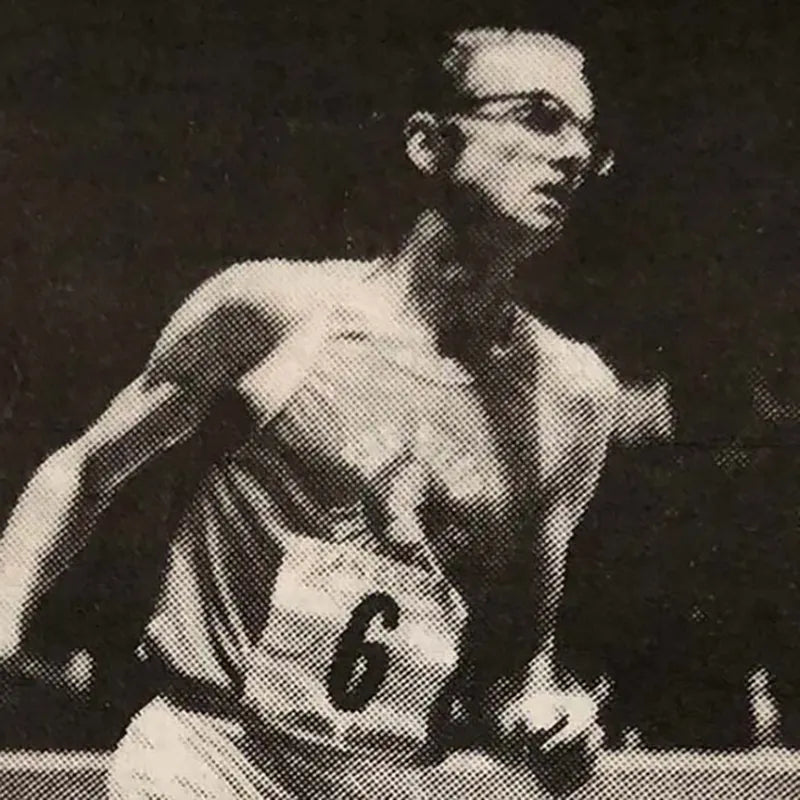 Bill Gookin Early days running a marathon race