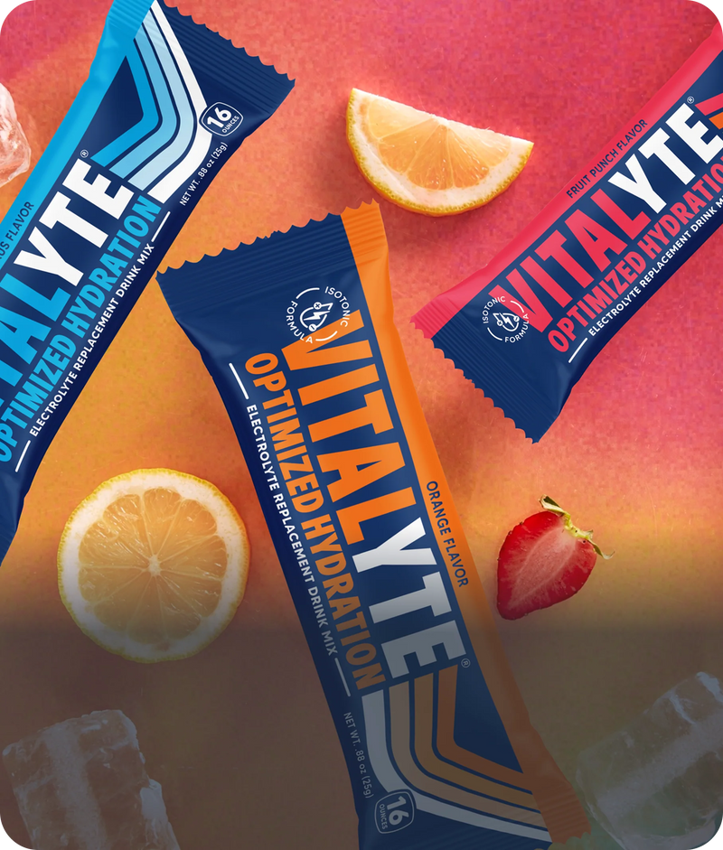 Honoring Bills Leagacy with Vitalyte. image is of single serving packages