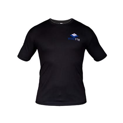 Vitalyte Performance Tee Black