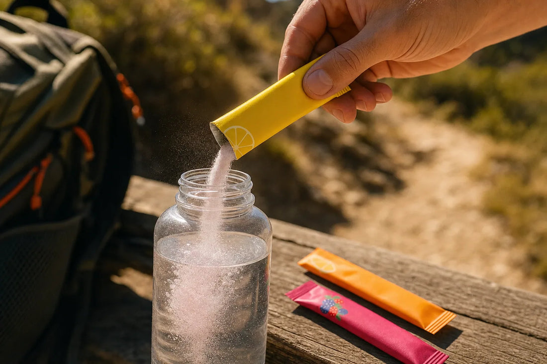 How to Use Electrolyte Stick Packs on the Go