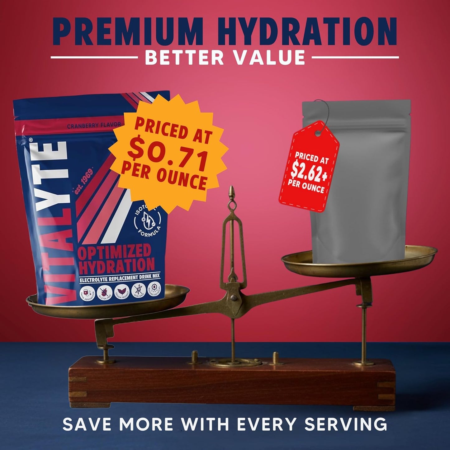 Stand Up Pouch - Cranberry Frost