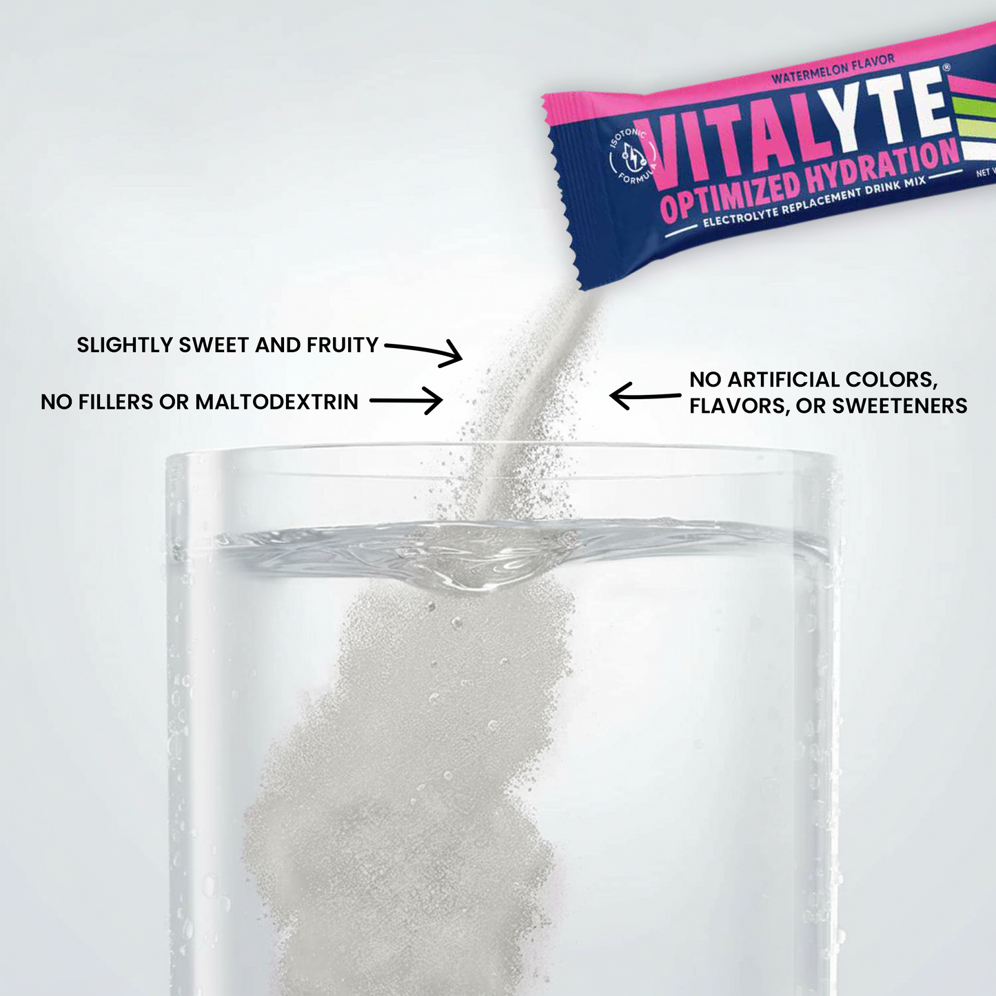 Watermelon Single Stick Pack - Electrolyte Powder Packets