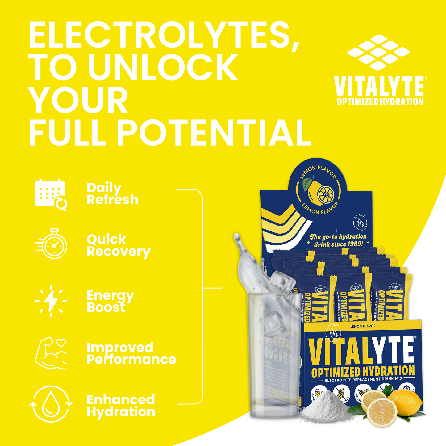 Lemon Single-Serving Stick Pack | 25 ct