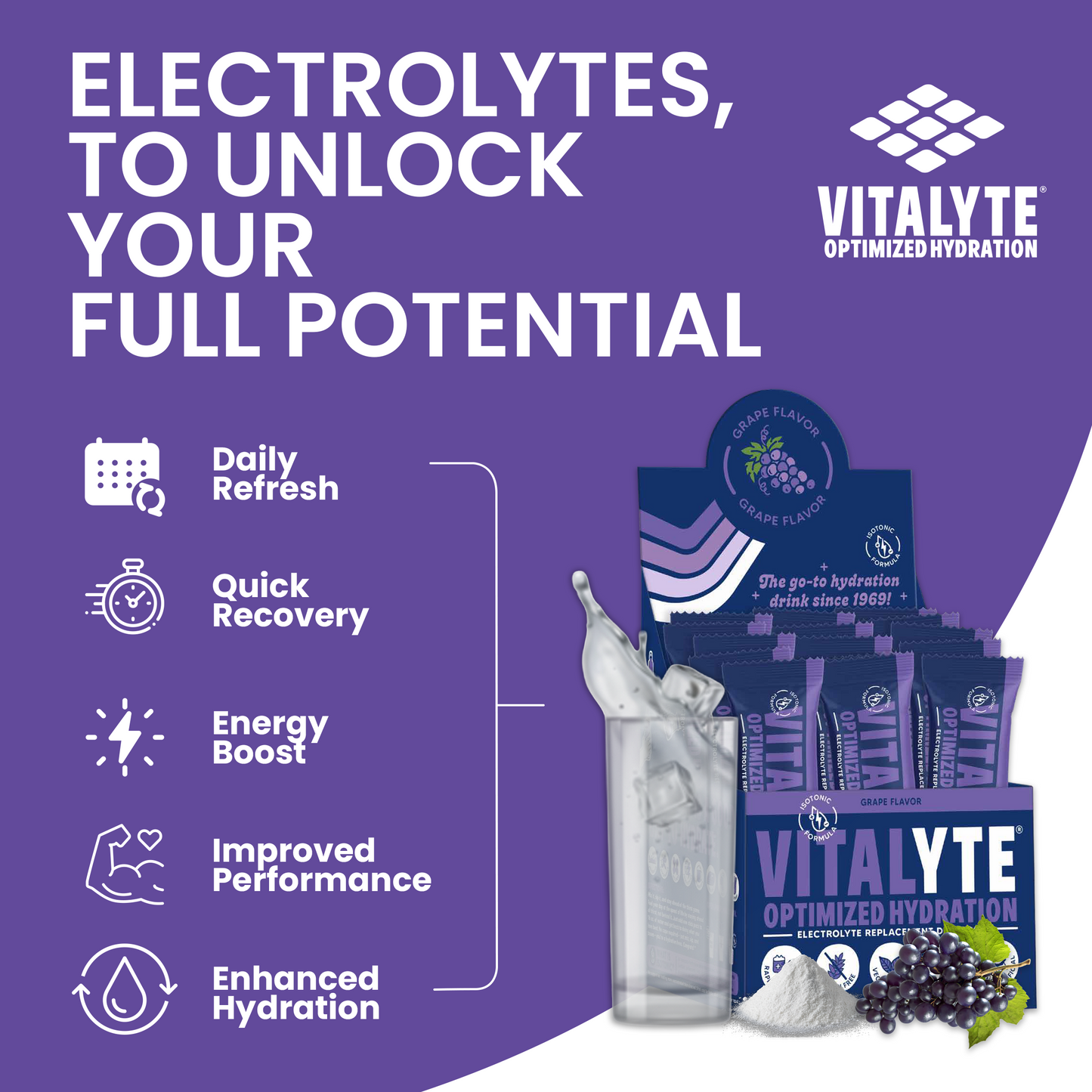 Grape Single-Serving Stick Pack | 25 ct