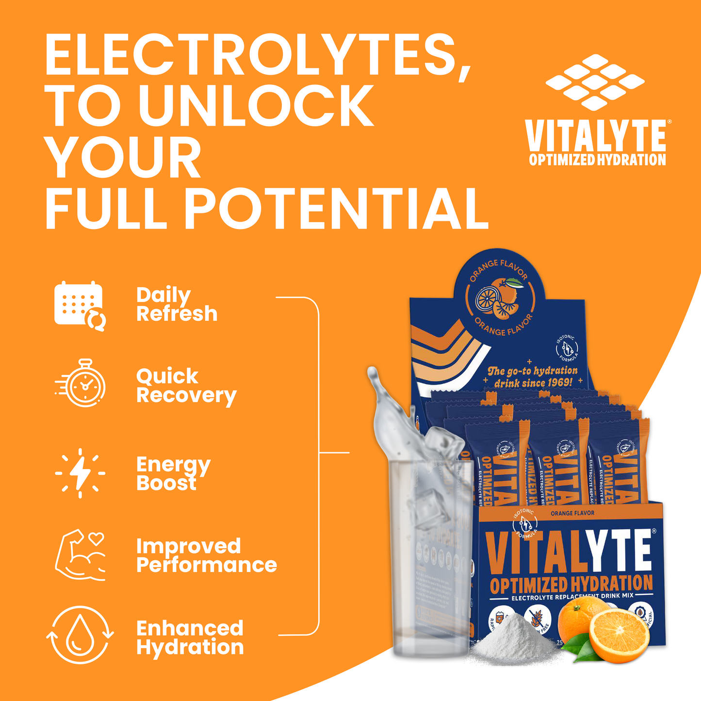 Orange Single-Serving Stick Pack | 25 ct