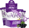 Vitalyte Electrolyte Replacement Drink Mix, 25 Single-Serving Stick Packs, Flavor: Grape