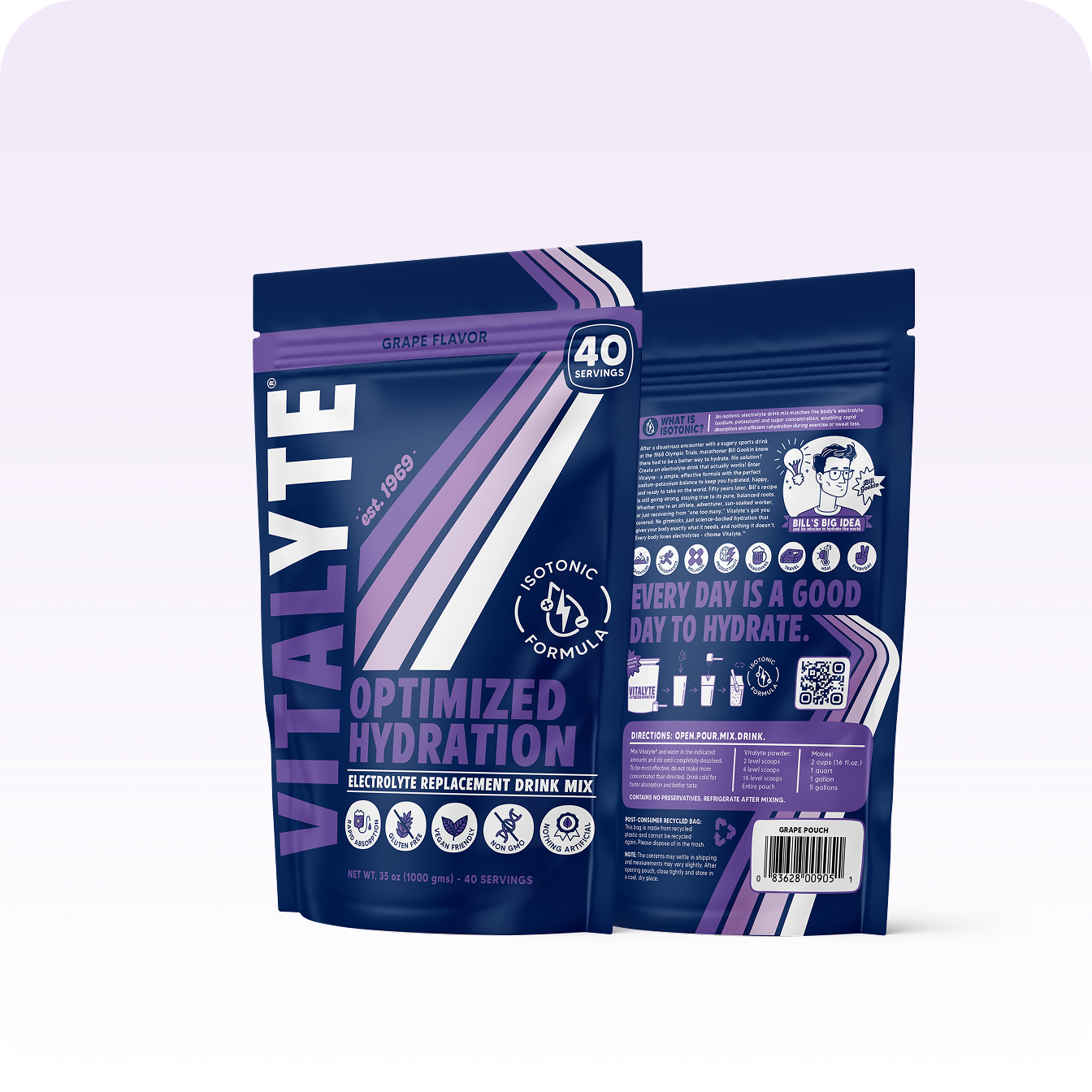 Stand Up Pouch - Grape