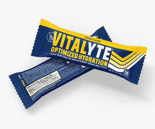 Lemon Electrolyte On The Go Stick Pack - Electrolyte Powder Packets