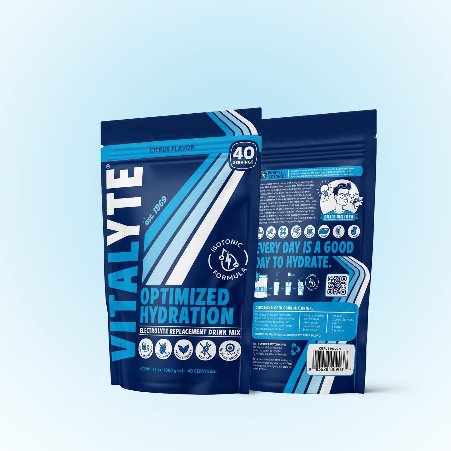 Stand Up Pouch - Cool Citrus