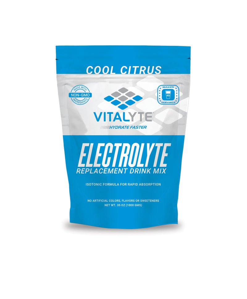 Vitalyte Electrolyte Replacement Drink Mix, 40 16 ounces per serving, Flavor: Cool Citrus